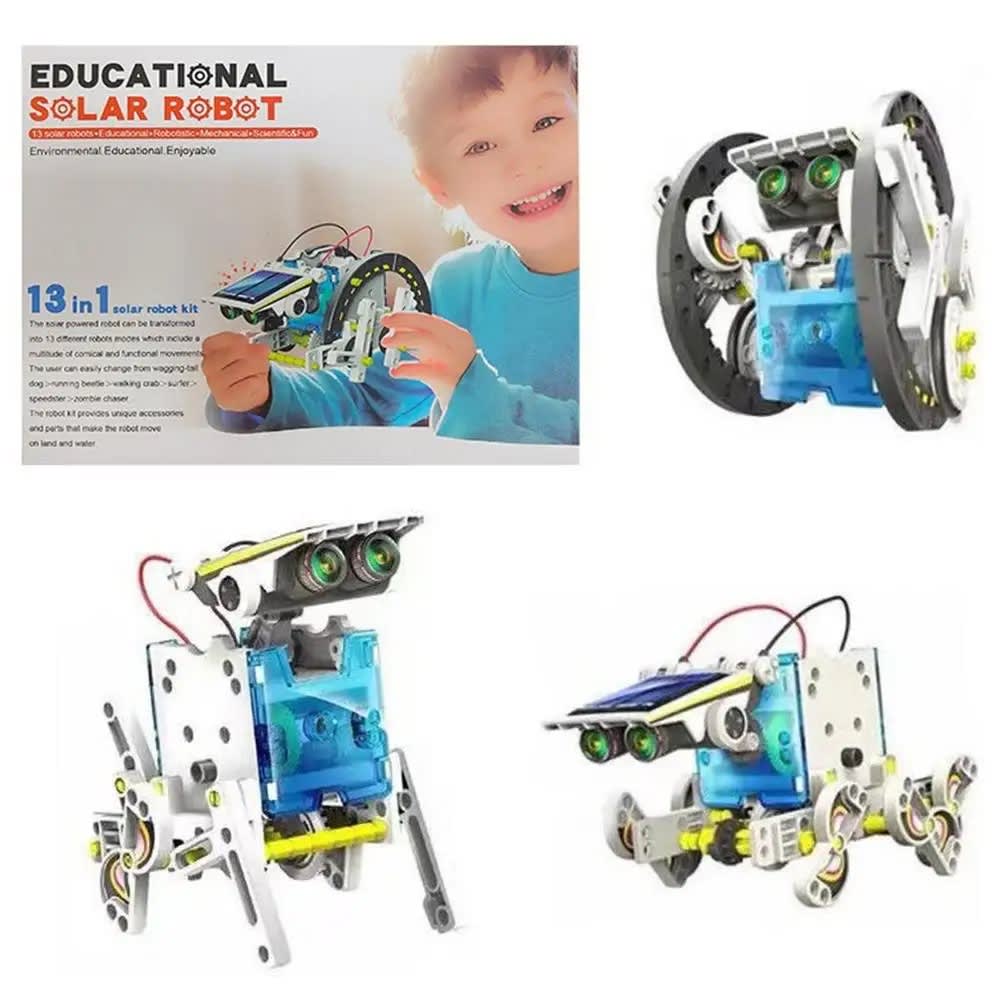 STEM Solar Robot Science Kit for 8-10 Year Olds